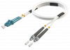 Патч-корд оптический FC/UPC-LC/UPC SM (9/125) G.657A2 Duplex 2,0 мм. LSZH - 1,0 м.