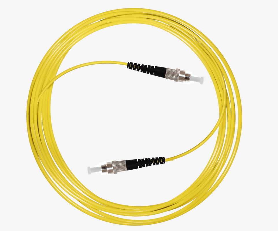 Патч-корд оптический FC/UPC-FC/UPC SM G.652D (9/125) Simplex 3.0 мм LSZH - 5 м