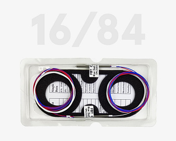 FBT 1х2 16/84 G.657A 0,9 мм 1 м разветвитель сплавной, гильза, неоконцованный