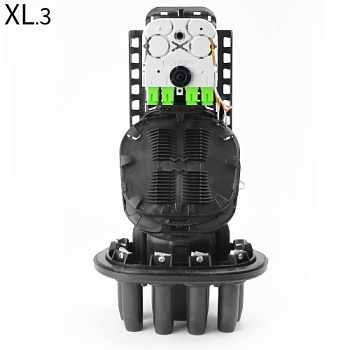 LIGHT PON ОМТ-КС XL муфта оптическая купольная термоусаживаемая под сплиттеры УСМ до 72 ОВ