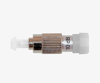 Аттенюатор оптический FC/UPC FM коннектор-розетка фиксированный 10 дБ (10 dB)