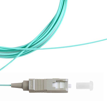 Пигтейл оптический SС OM3 (50/125) 0,9 мм LSZH - 1,5 м