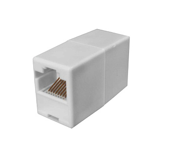 Кoмпьютерный проходник RJ-45(8P-8C) cat 5e, (гнездо-гнездо)