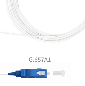 Пигтейл оптический SC/UPC SM G.657A1 (9/125) 0,9 мм LSZH - 1,5 м