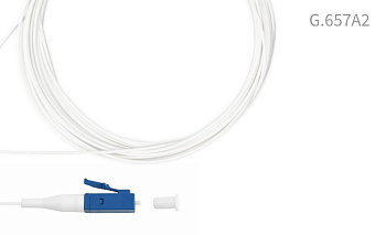 Пигтейл оптический LC/UPC SM G.657A2 (9/125) 0,9 мм LSZH - 1,5 м